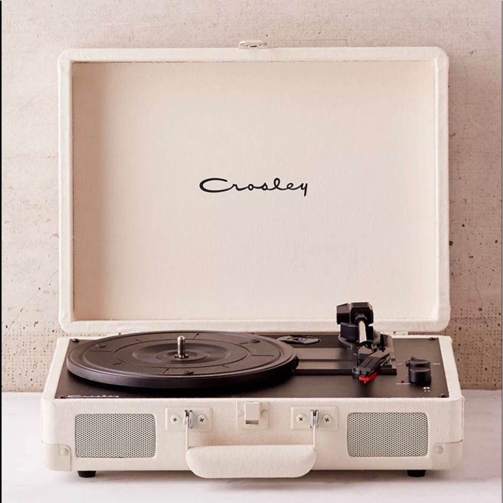 Crosley Cream Canvas Cruiser Record Player